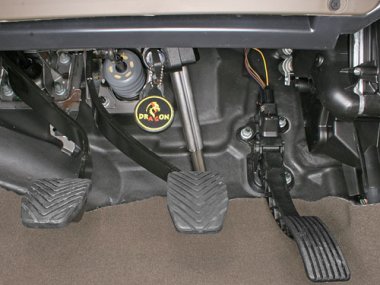 Механическое противоугонное устройство на Рулевой вал  Jeep Compass (2006-2010) мех. КП 