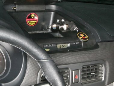 Механическое противоугонное устройство на Капот  Subaru Forester II (2006-2008) авт. Tiptronic КП 