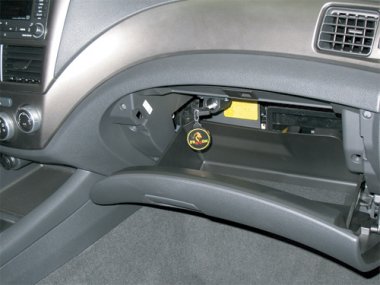 Механическое противоугонное устройство на Капот  Subaru Impreza III (2007- ) мех. КП 