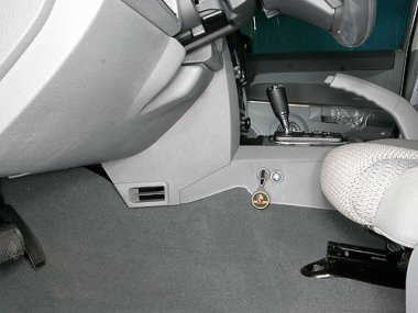 Механическое противоугонное устройство на Главную Коробку передач  Jeep Commander ( -2007) авт.Autostick КП 