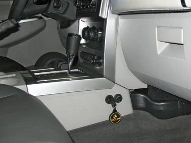 Механическое противоугонное устройство на Коробку передач  Jeep Cherokee (2007-2013) 3.7 авт. КП 
