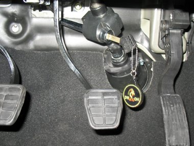 Механическое противоугонное устройство на Рулевой вал  Chery Tiggo 5 (2014- ) мех. КП 