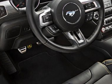 Штыревое механическое противоугонное устройство на Рулевой вал  Ford Mustang (2014-) aвт. КП 