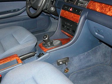 Механическое противоугонное устройство на Коробку передач  Audi A-6 (1997-2004)  мех. 5 ст. КП 