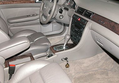 Механическое противоугонное устройство на Коробку Передач   Audi A-6 (2001-2004) авт. Multitronic КП 