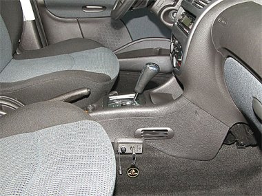 Механическое противоугонное устройство на Коробку передач  Peugeot 206 авт. Tiptronic КП 