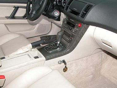 Механическое противоугонное устройство на Коробку передач  Subaru Legacy IV / outback (2003-2006) авт. Tiptronic КП 
