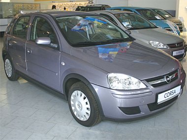   Opel Corsa C (2000-2006) .  