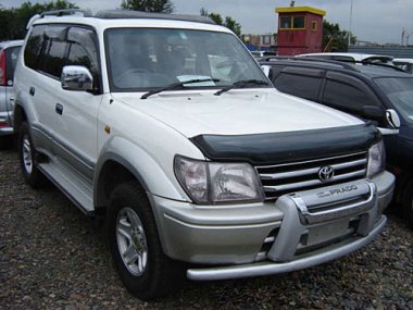 Toyota Land Cruiser Prado (KD-KZJ95W) (05.1996-09.2002) 3.0 DT авт. КП (Правый руль)