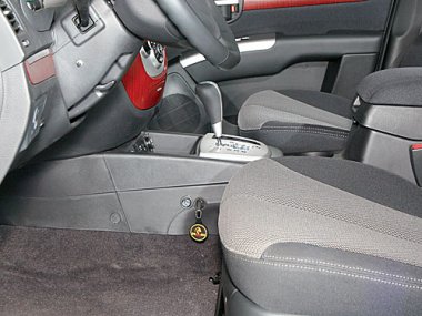 Механическое противоугонное устройство на Коробку передач Hyundai Santa Fe (2006-2009) авт. H-Matic КП