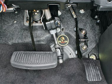 Механическое противоугонное устройство на Рулевой вал Kia Magentis III (2005-2008) авт. Tiptronic КП