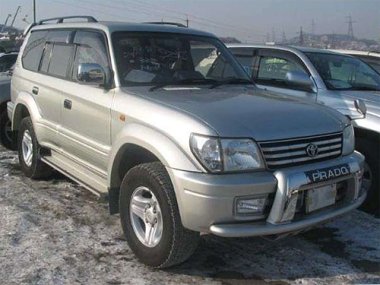 Toyota Land Cruiser Prado (KH-KDJ95W) (07.2000-09.2002) 3.0 DT авт. КП (Правый руль)