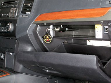 Механическое противоугонное устройство на Капот Mitsubishi Pajero IV (2006-2009) DI-DC авт. Tiptronic КП (гл. КП)