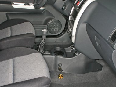 Механическое противоугонное устройство на Коробку передач Hyundai Getz мех. КП