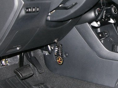 Бесштыревое механическое противоугонное устройство на Рулевой вал Kia Picanto III (2017-) авт. КП