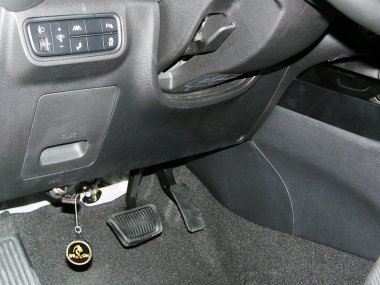 Механическое противоугонное устройство на Капот Kia Soul III (2019-) авт. Tiptronic КП ®