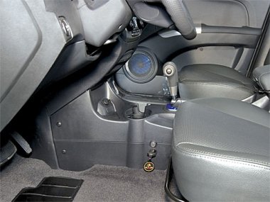 Механическое противоугонное устройство на Коробку передач Kia Sportage (2005-2009) авт. Tiptronic КП