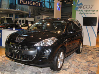 ����������� ������ �� ����� ��� Peugeot 4007 �� DRAGON